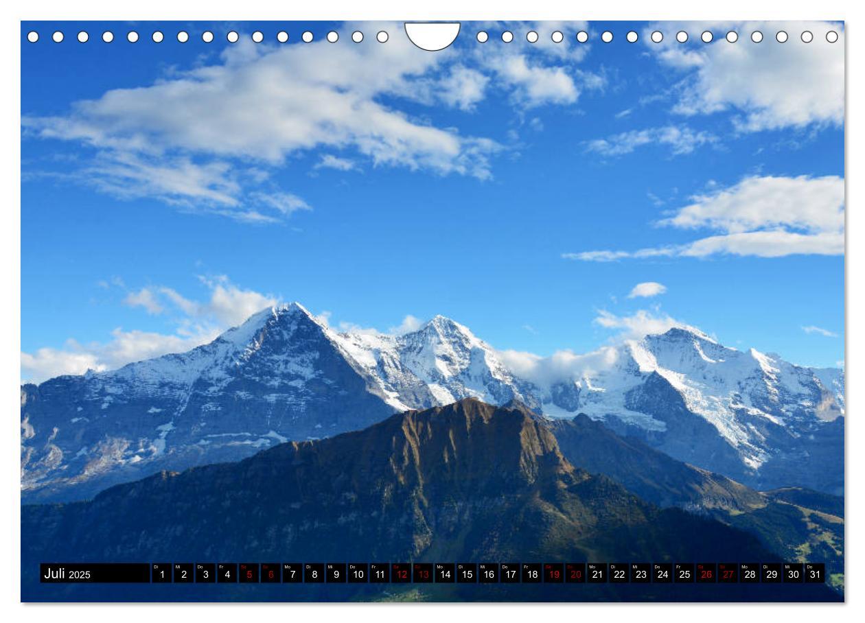 Bild: 9783435426409 | Eiger, Mönch und Jungfrau 2025 (Wandkalender 2025 DIN A4 quer),...