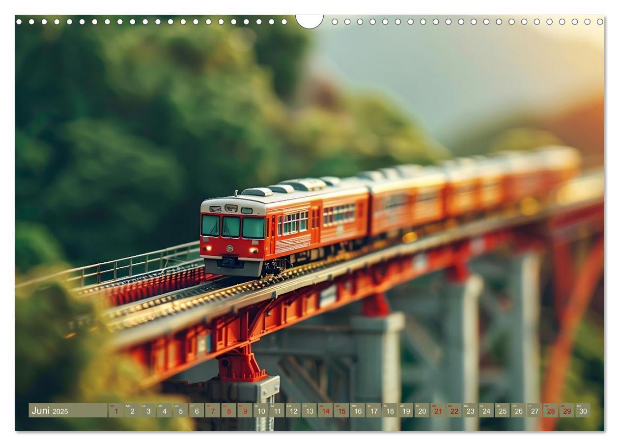 Bild: 9783435940042 | Miniaturwelt Eisenbahn - Zug um Zug ins Abenteuer (Wandkalender...