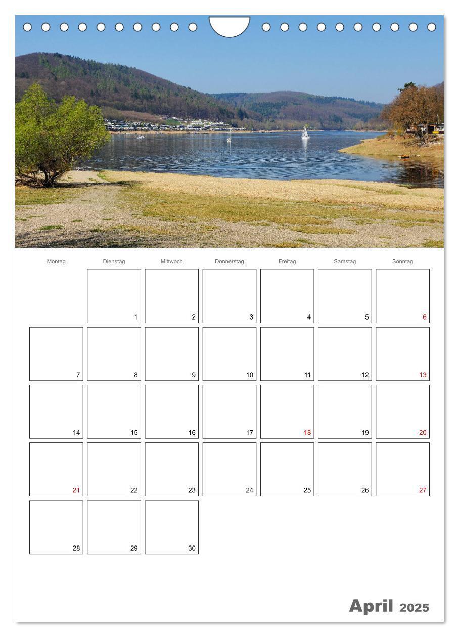 Bild: 9783435984909 | Hessens schönster See - Der Edersee (Wandkalender 2025 DIN A4...