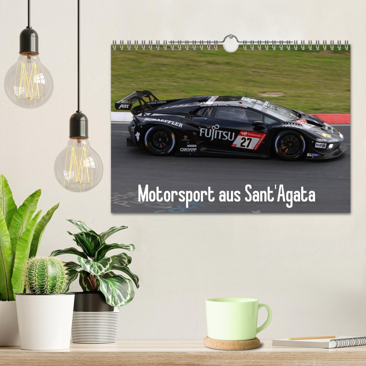 Bild: 9783435778263 | Motorsport aus Sant¿Agata (Wandkalender 2025 DIN A4 quer), CALVENDO...