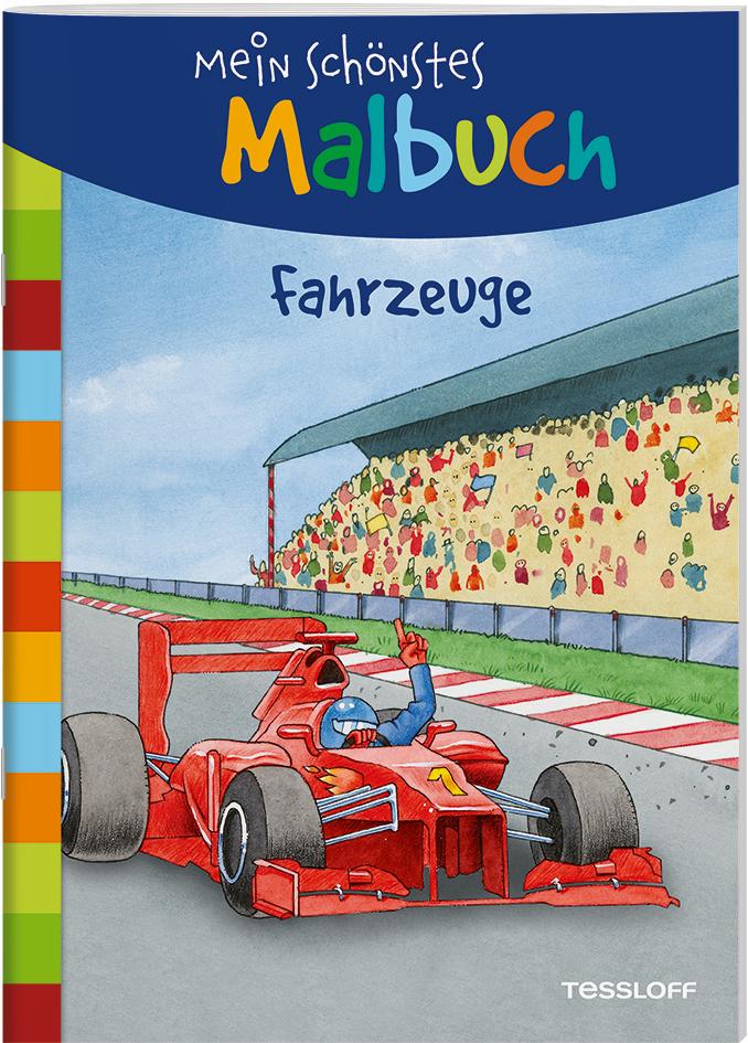 Cover: 9783788645717 | Mein schönstes Malbuch. Fahrzeuge | Malen für Kinder ab 5 Jahren