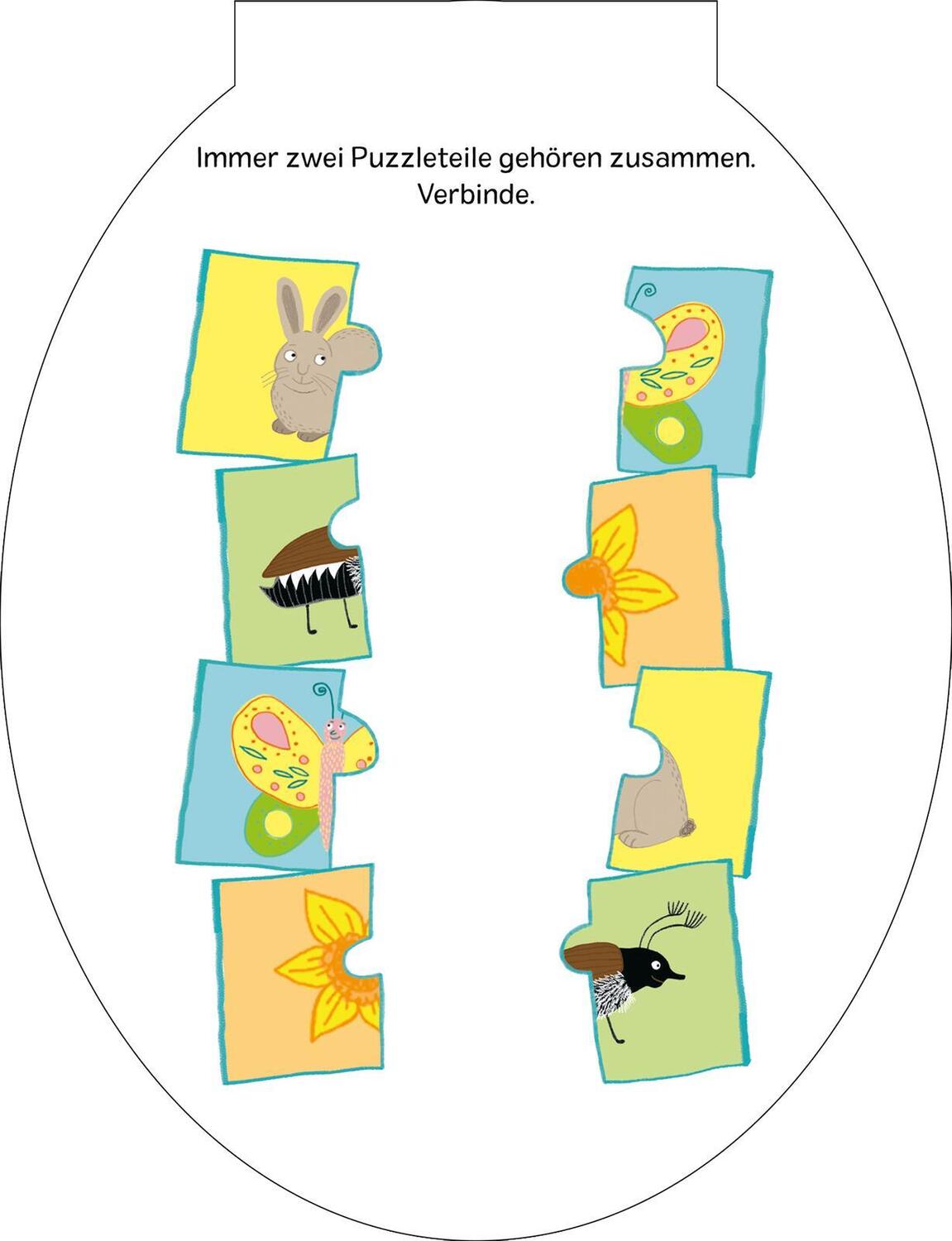 Bild: 9783845855028 | Große Oster-Rätselei | Taschenbuch | Softcover formgestanzt | 96 S.