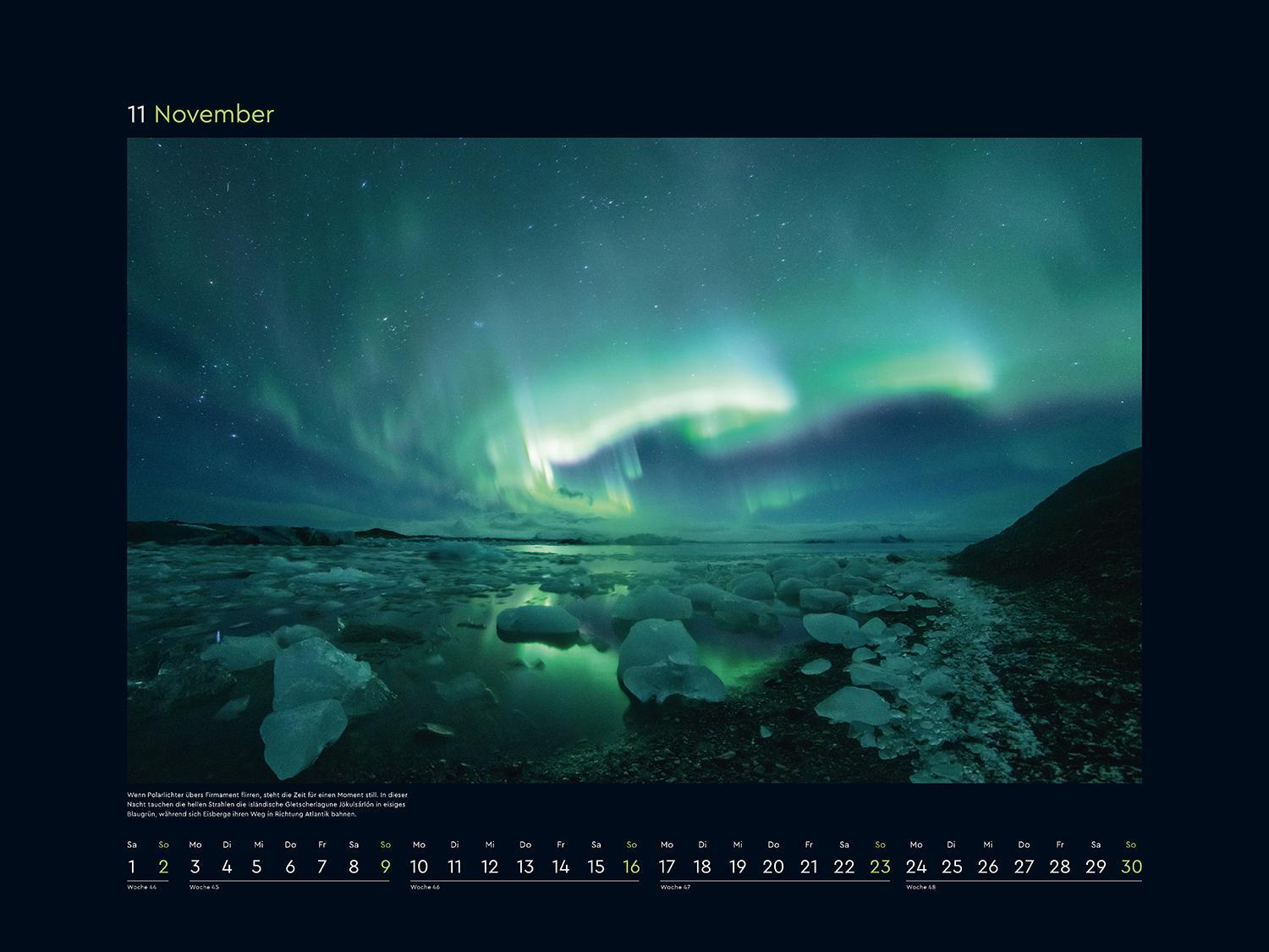 Bild: 9783965913370 | Polarlichter - KUNTH Wandkalender 2025 | Kalender | 14 S. | Deutsch