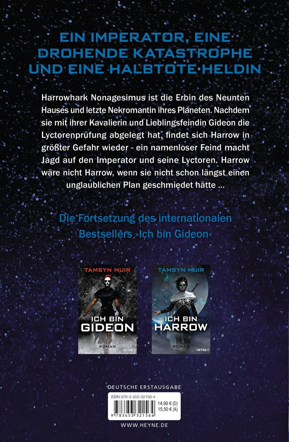 Bild: 9783453321564 | Ich bin Harrow | Roman | Tamsyn Muir | Taschenbuch | Deutsch | 2021