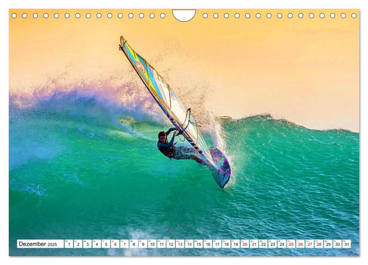 Bild: 9783383924026 | Funsport Windsurfen (Wandkalender 2025 DIN A4 quer), CALVENDO...