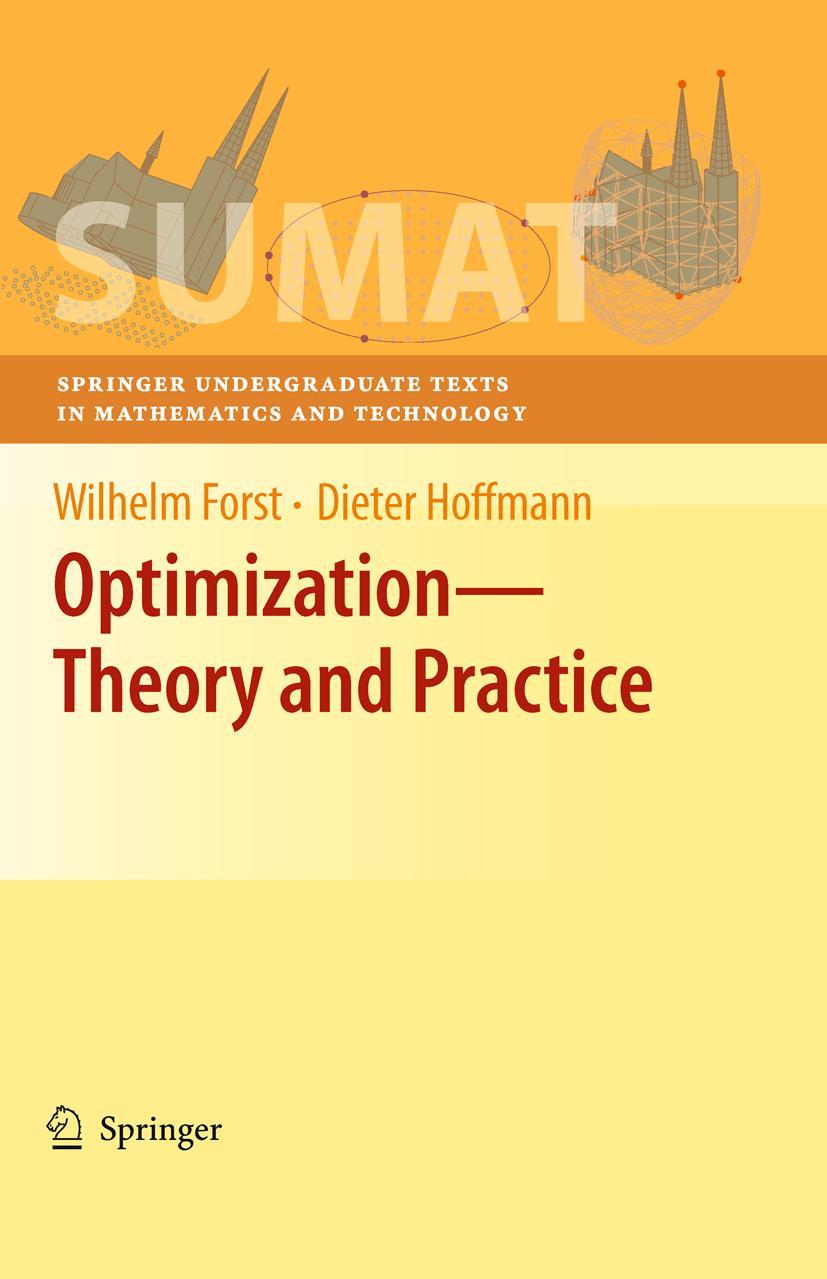 Cover: 9781493939336 | Optimization¿Theory and Practice | Dieter Hoffmann (u. a.) | Buch