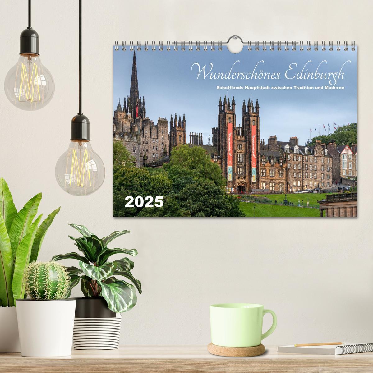 Bild: 9783457176146 | Wunderschönes Edinburgh (Wandkalender 2025 DIN A4 quer), CALVENDO...