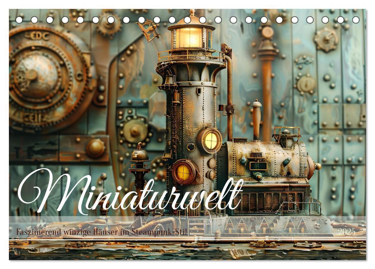 Cover: 9783435980185 | Miniaturwelt Faszinierend winzige Häuser im Steampunk-Stil...