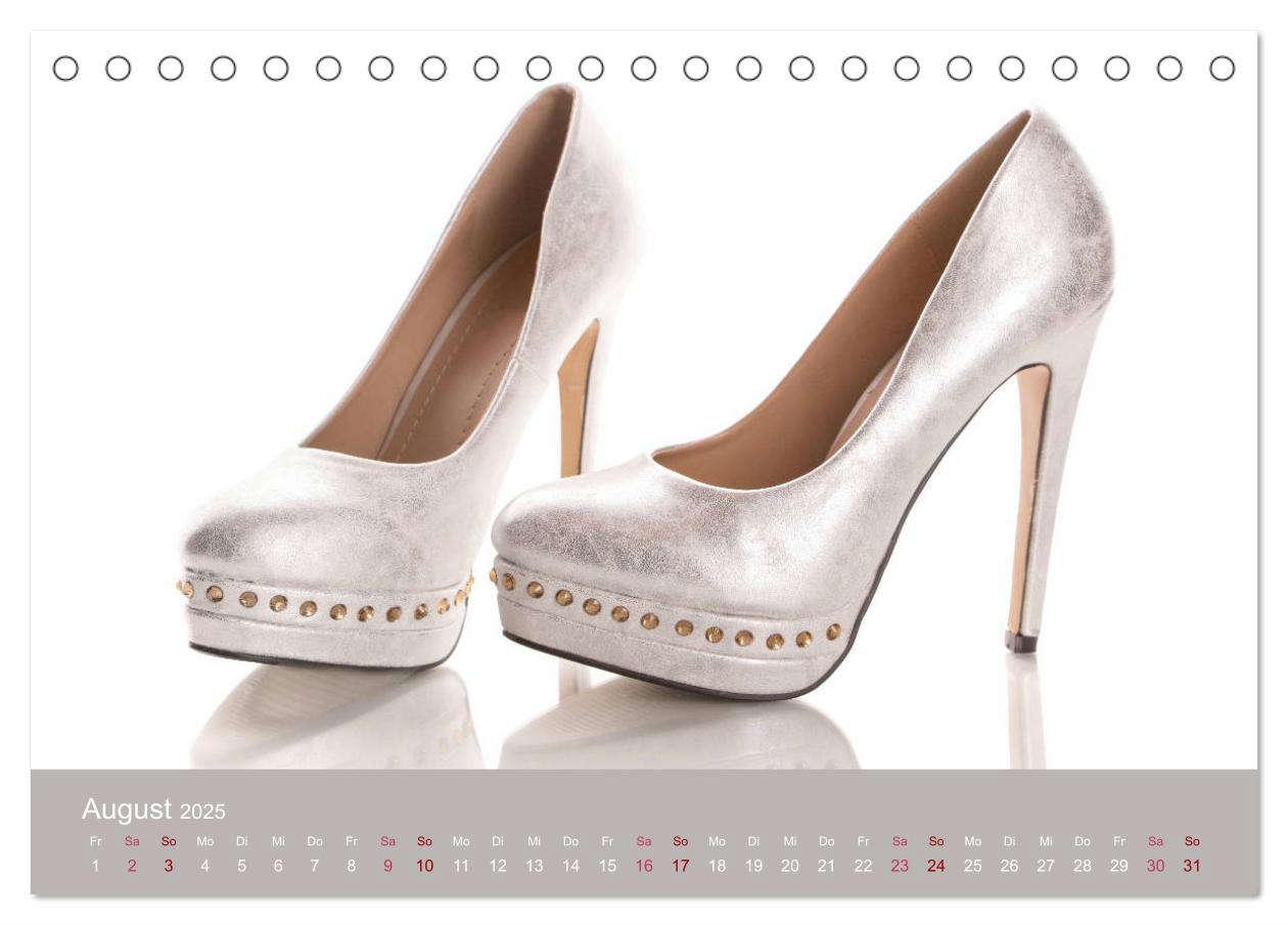 Bild: 9783435457762 | Farbenfrohe High Heels (Tischkalender 2025 DIN A5 quer), CALVENDO...