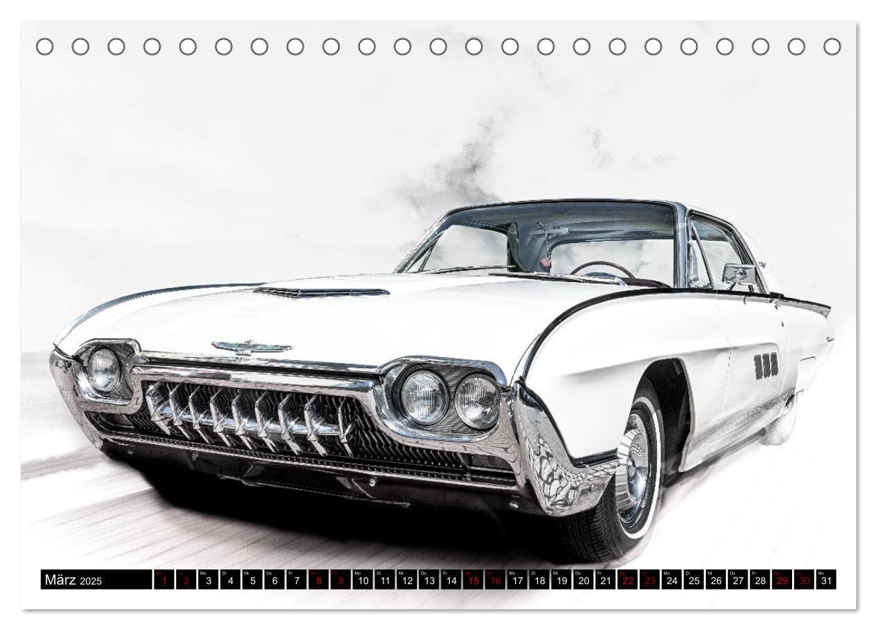 Bild: 9783435316885 | American Classic Cars (Tischkalender 2025 DIN A5 quer), CALVENDO...