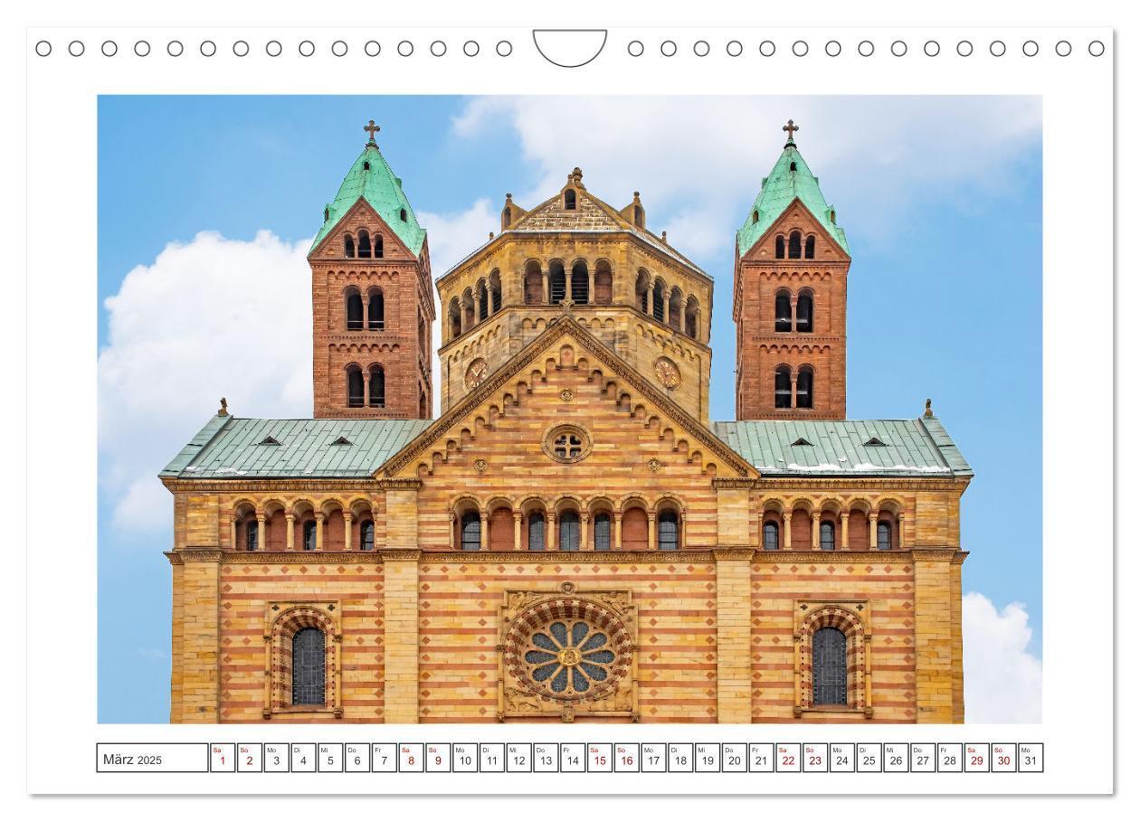 Bild: 9783383858932 | Stadt Speyer - wunderschönes Reiseziel (Wandkalender 2025 DIN A4...