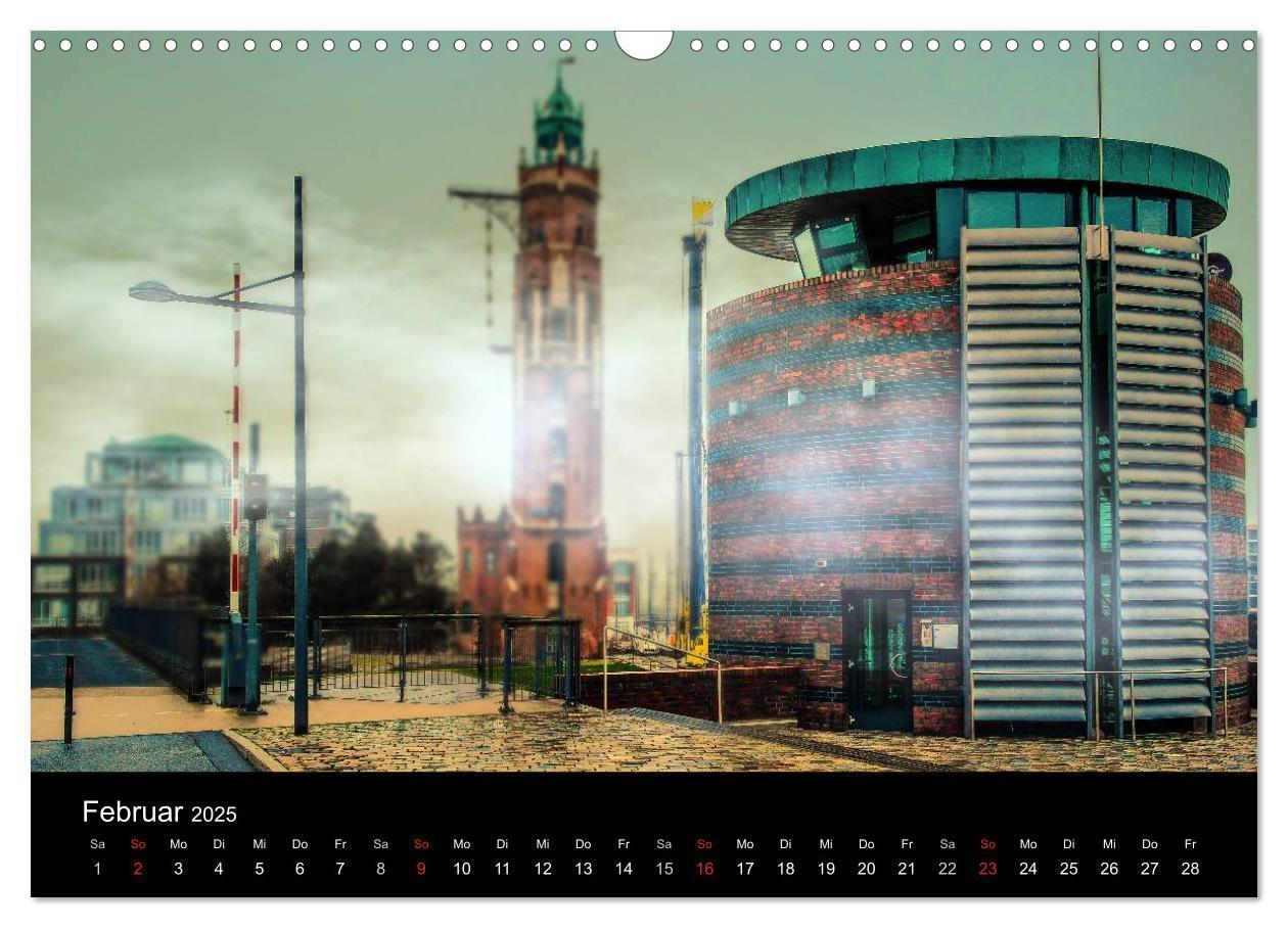 Bild: 9783435674701 | Bremerhaven - Blickpunkte (Wandkalender 2025 DIN A3 quer), CALVENDO...