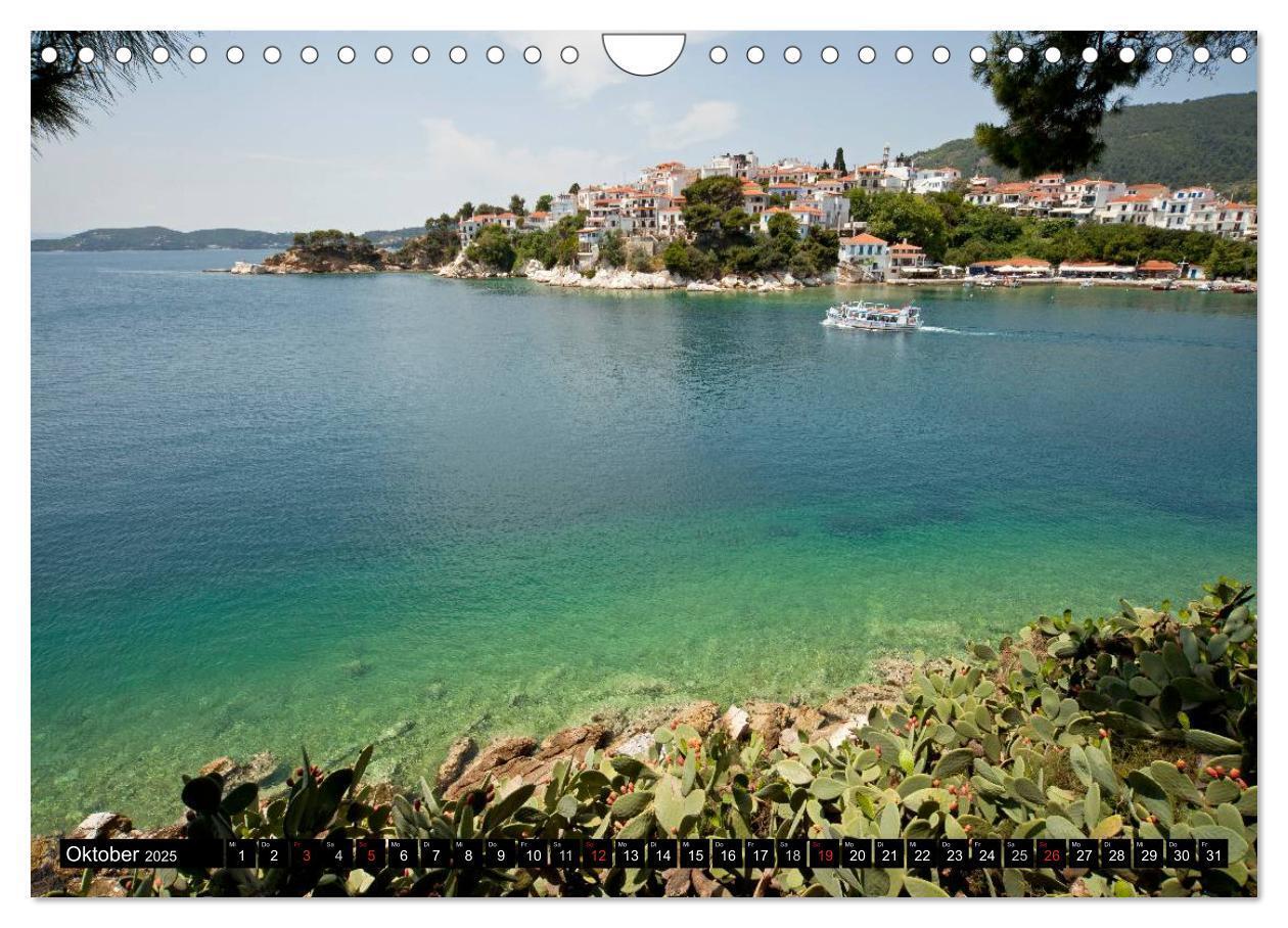 Bild: 9783435741762 | Skiathos + Skopelos (Wandkalender 2025 DIN A4 quer), CALVENDO...