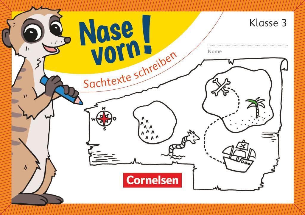 Cover: 9783060842094 | Nase vorn! - Deutsch 3. Schuljahr - Sachtexte schreiben | Übungsheft