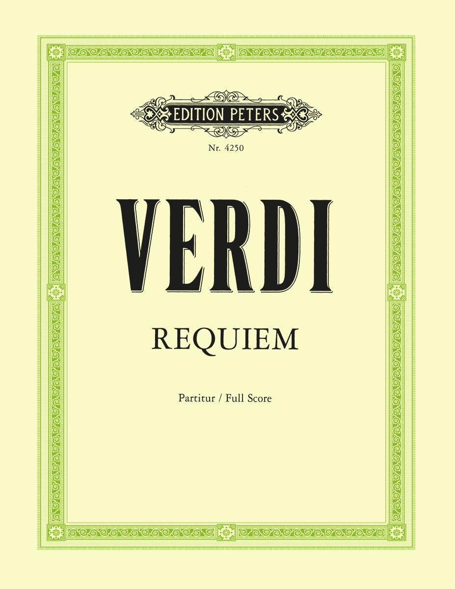 Cover: 9790014021931 | Requiem (1874) (Full Score): Conductor Score | Giuseppe Verdi | Buch