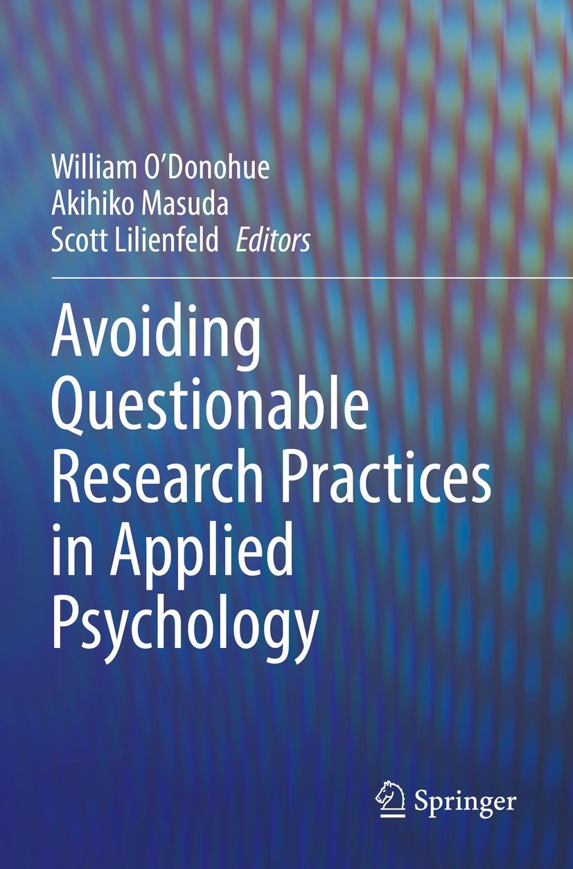 Cover: 9783031049705 | Avoiding Questionable Research Practices in Applied Psychology | Buch