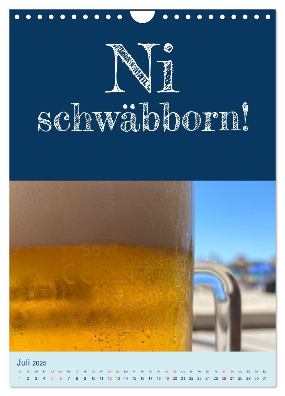 Bild: 9783457132517 | Ni schwäbborn! Mundart und Dialekt Kalender Sachsen (Wandkalender...