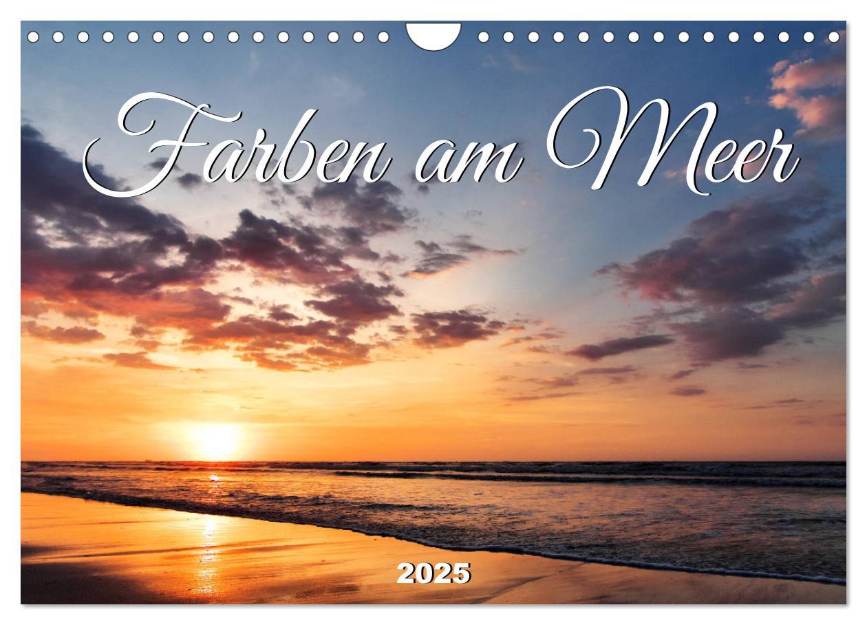 Cover: 9783435041725 | Farben am Meer (Wandkalender 2025 DIN A4 quer), CALVENDO...