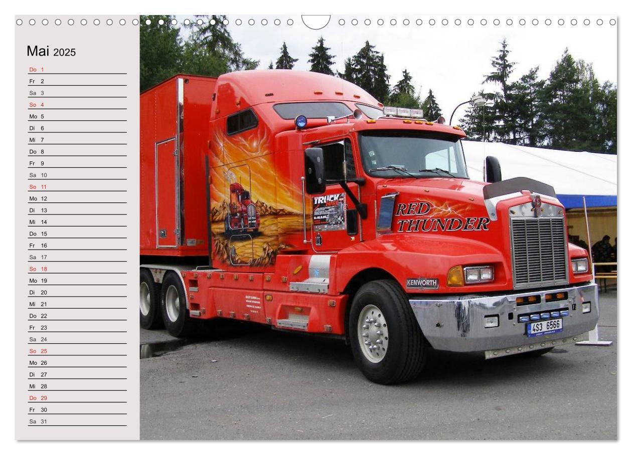 Bild: 9783435483938 | US-Trucks. Faszination Langhauber (Wandkalender 2025 DIN A3 quer),...