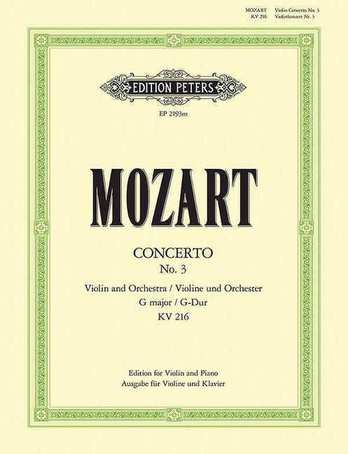 Cover: 9790014009922 | Konzert G-Dur KV 216 | Wolfgang Amadeus Mozart | Taschenbuch | Buch