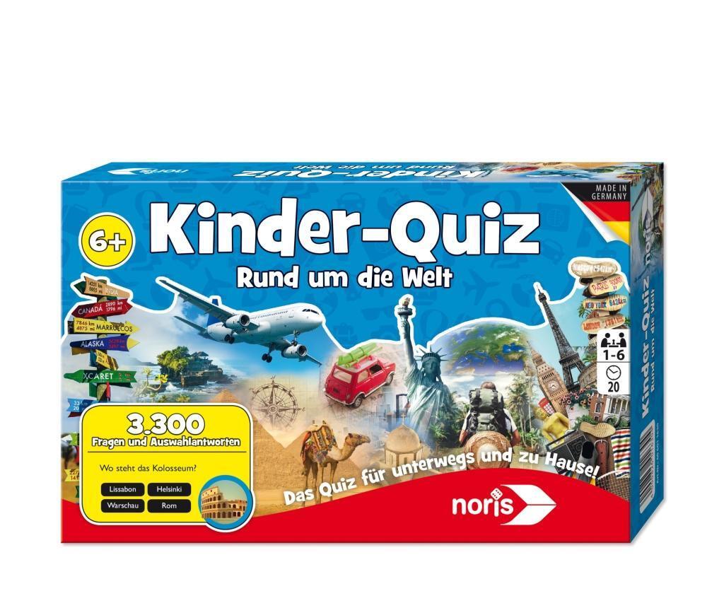 Cover: 4000826016304 | Kinderquiz Rund um die Welt | Spiel | Deutsch | 2017 | NORIS