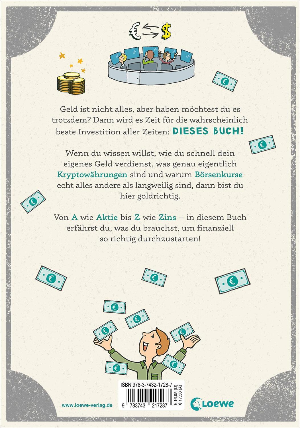 Rückseite: 9783743217287 | Alles Money, oder was? - Von Aktien, Bitcoins und Zinsen | Taschenbuch