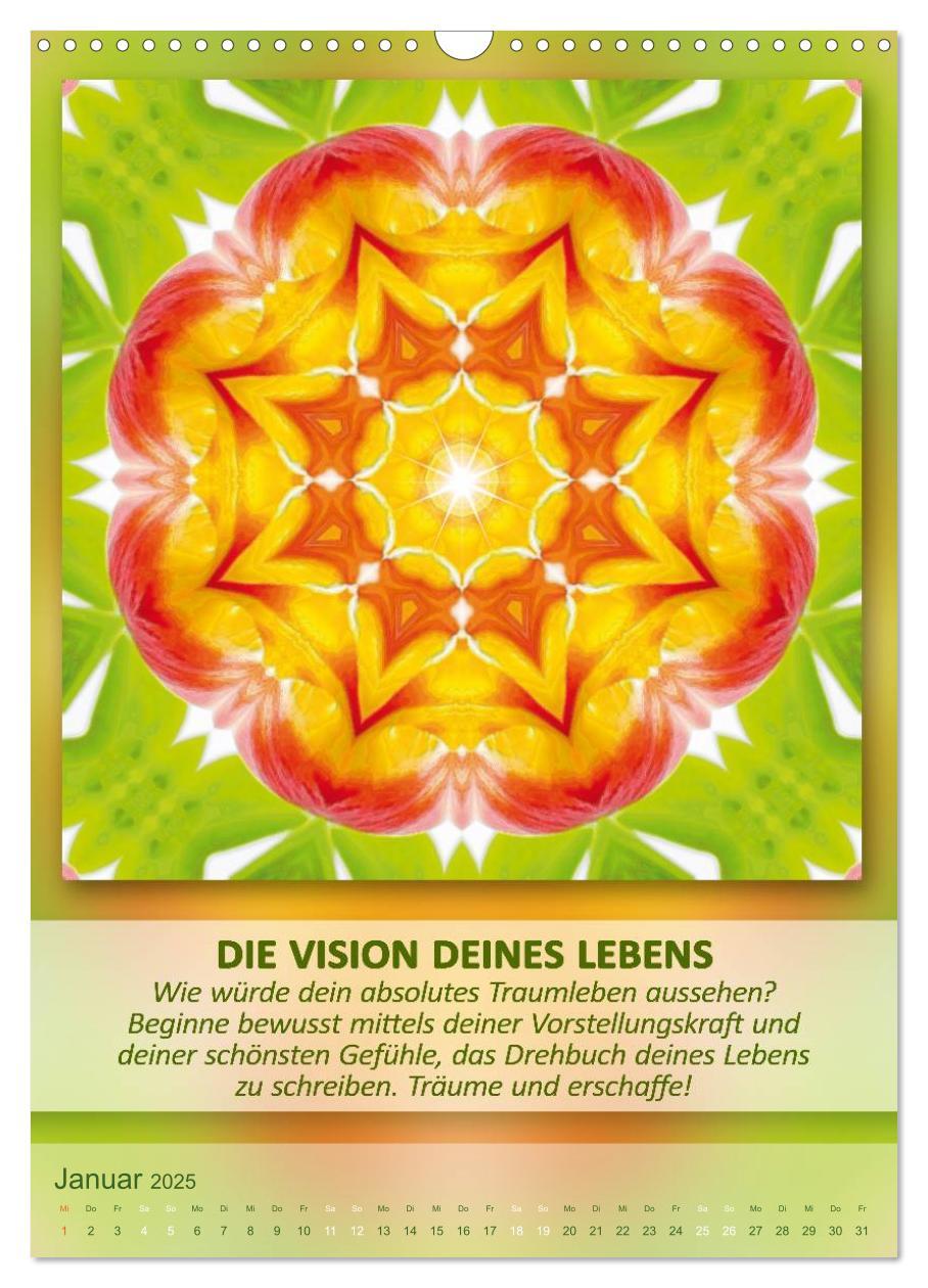 Bild: 9783457060650 | Light Energy Mandalas - Kalender - Vol. 2 (Wandkalender 2025 DIN A3...