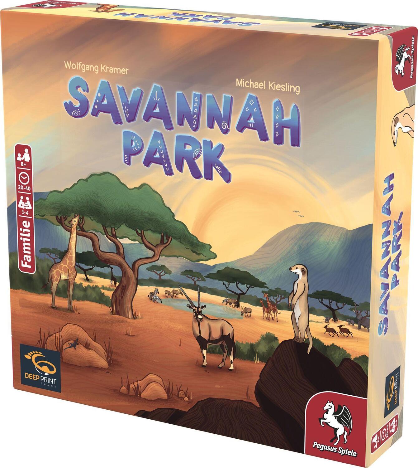 Bild: 4250231729690 | Savannah Park (Deep Print Games) | Spiel | 57804G | Deutsch | 2021