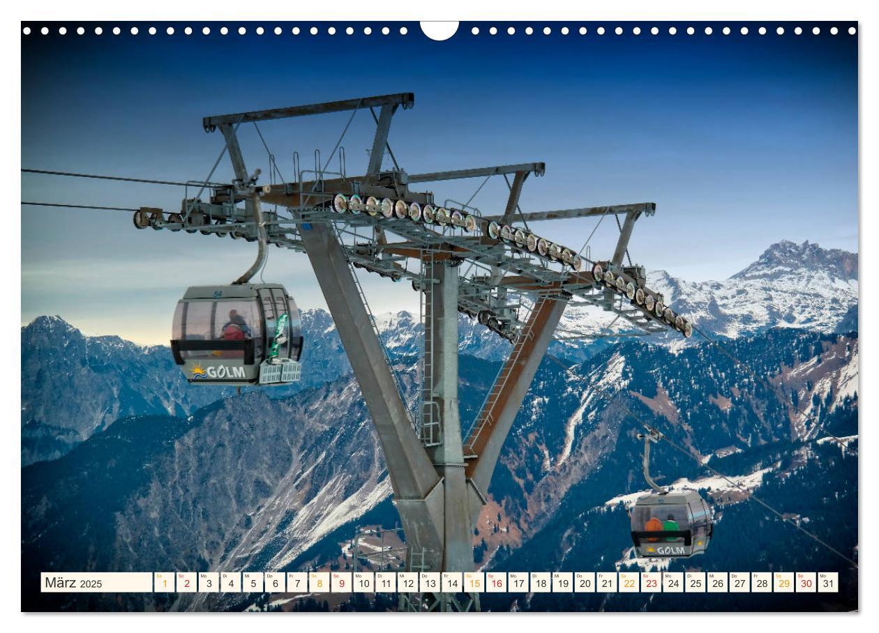 Bild: 9783435361397 | Abenteuer Seilbahn (Wandkalender 2025 DIN A3 quer), CALVENDO...