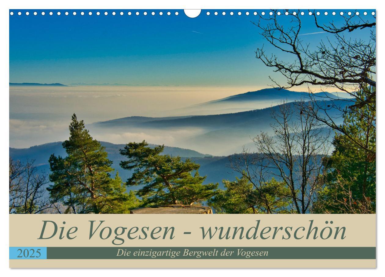 Cover: 9783383818462 | Vogesen - wunderschön (Wandkalender 2025 DIN A3 quer), CALVENDO...