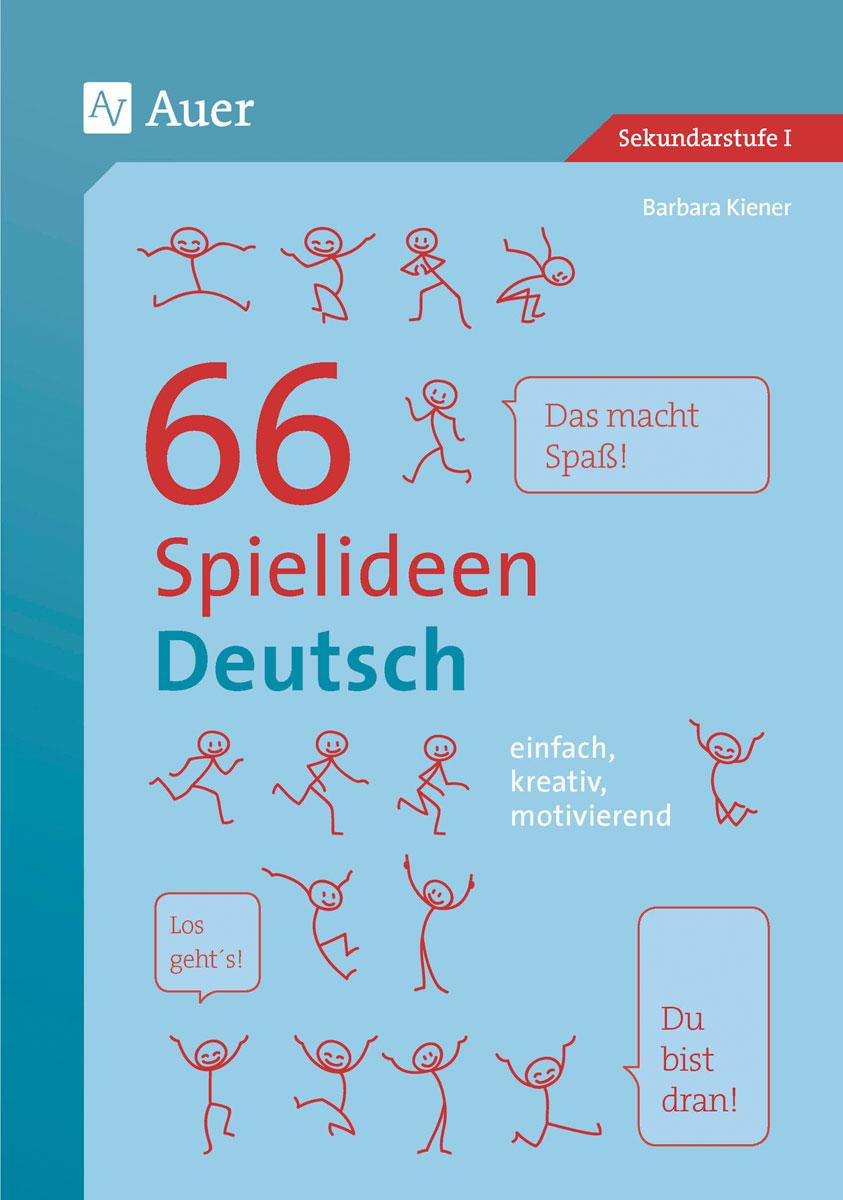 Cover: 9783403077831 | 66 Spielideen Deutsch | Barbara Kiener | Taschenbuch | 48 S. | Deutsch