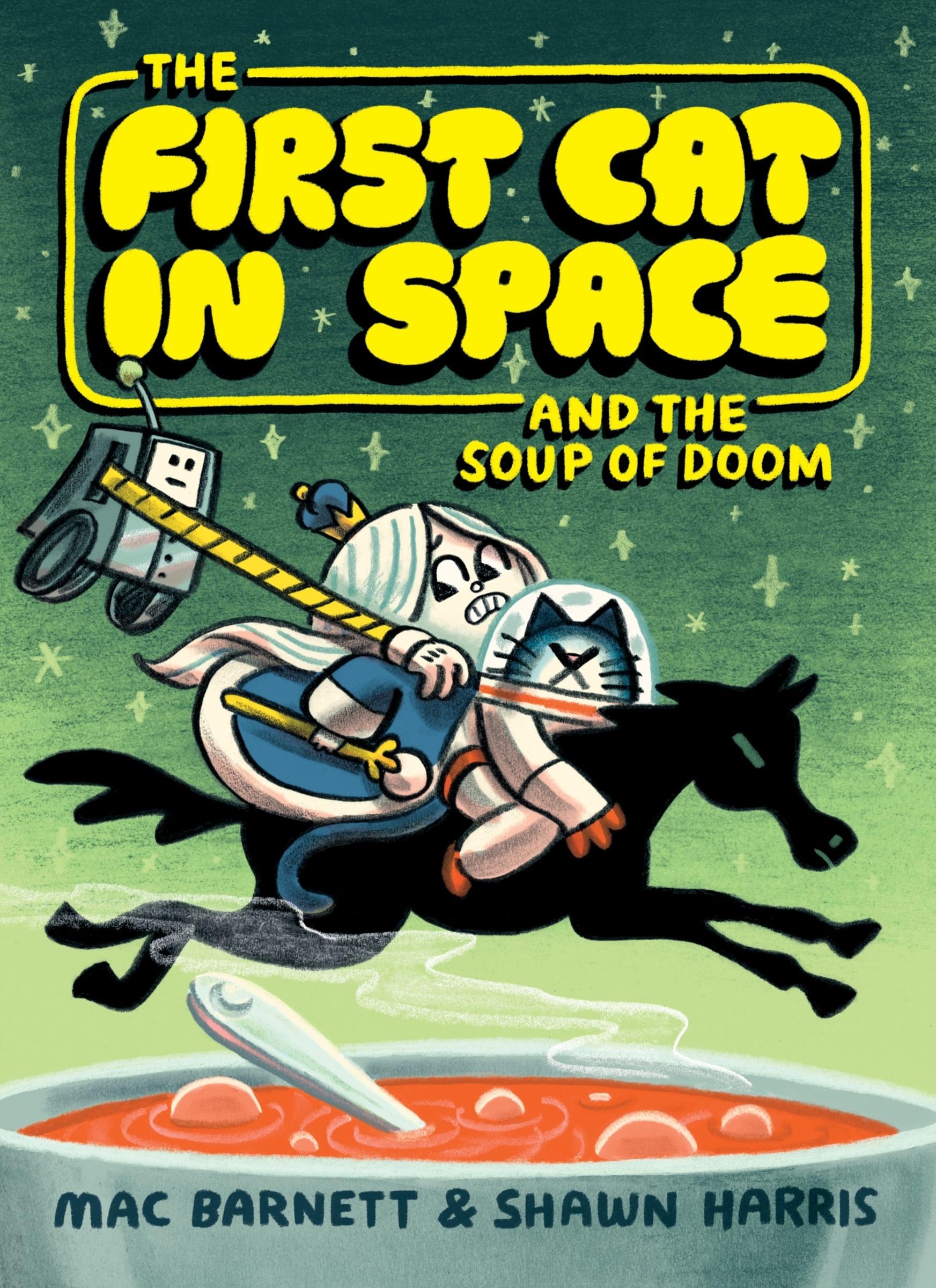 Cover: 9780063084124 | The First Cat in Space and the Soup of Doom | Mac Barnett | Buch