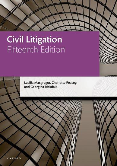 Cover: 9780192858825 | Civil Litigation | Charlotte Peacey (u. a.) | Taschenbuch | Englisch