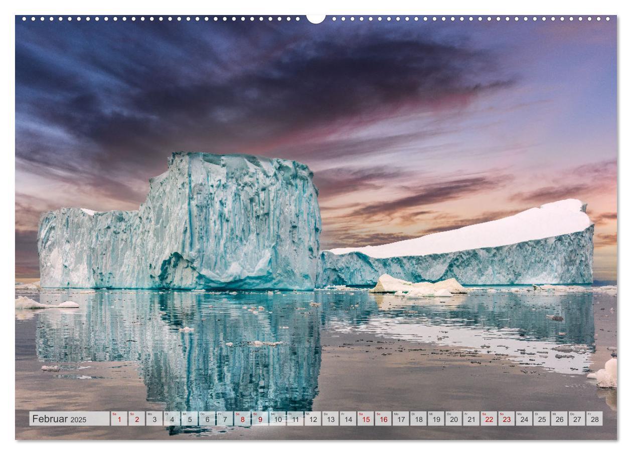 Bild: 9783435024476 | Eisgiganten der Arktis (Wandkalender 2025 DIN A2 quer), CALVENDO...