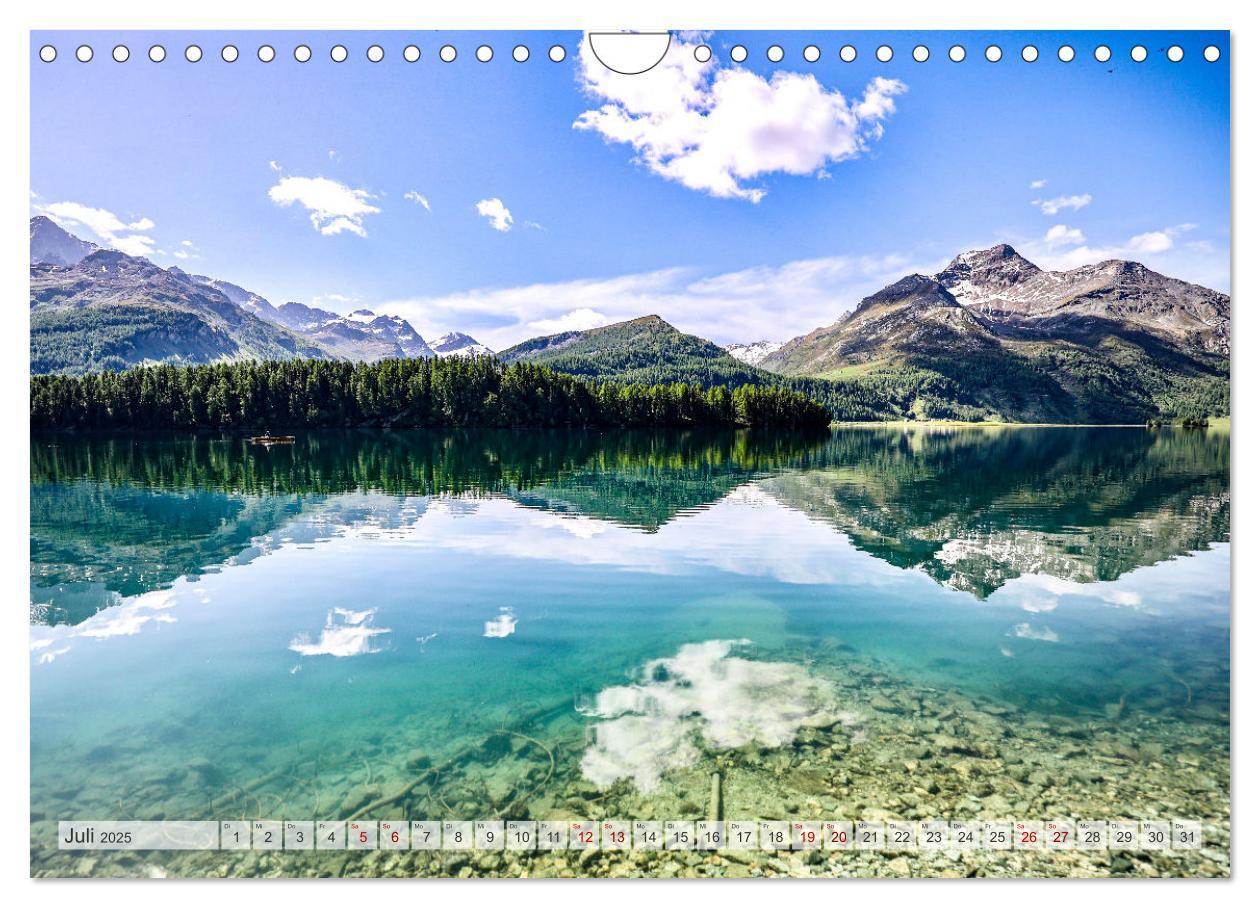 Bild: 9783383912856 | Silsersee Engadin (Wandkalender 2025 DIN A4 quer), CALVENDO...