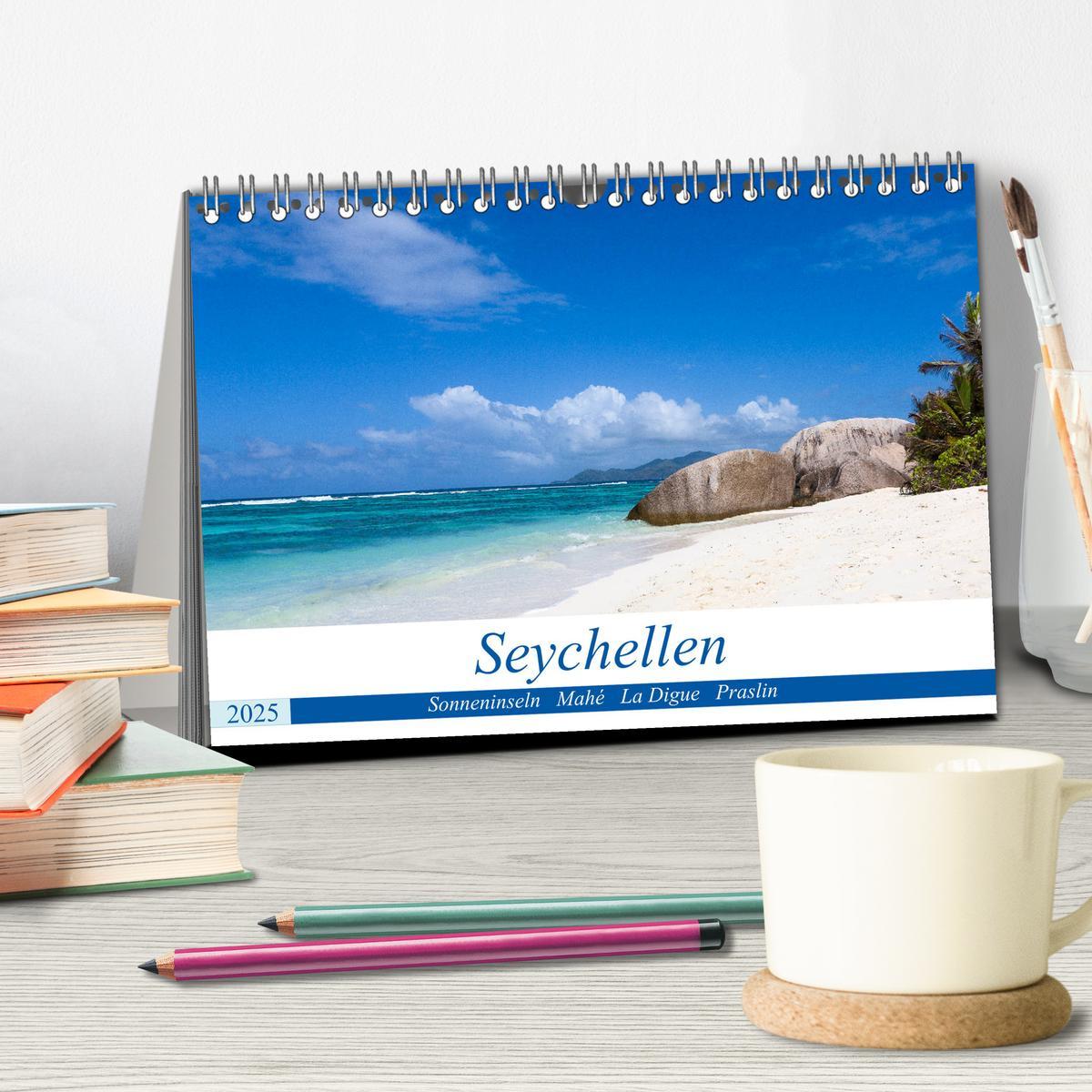 Bild: 9783435200153 | Seychellen. Sonneninseln - Mahé, La Digue, Praslin (Tischkalender...