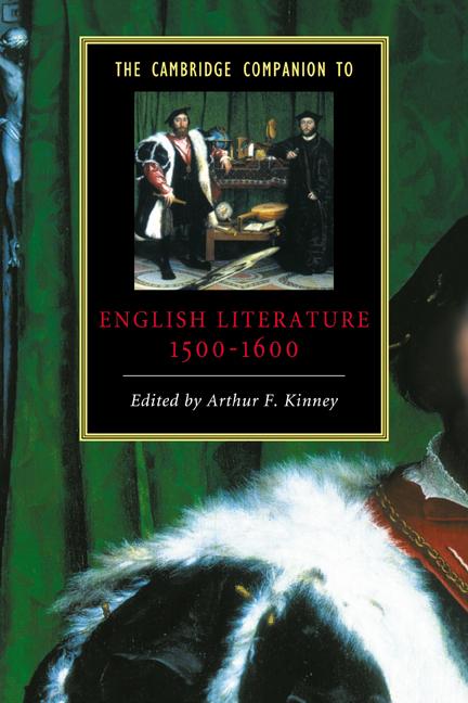 Cover: 9780521587587 | The Cambridge Companion to English Literature, 1500 1600 | Kinney