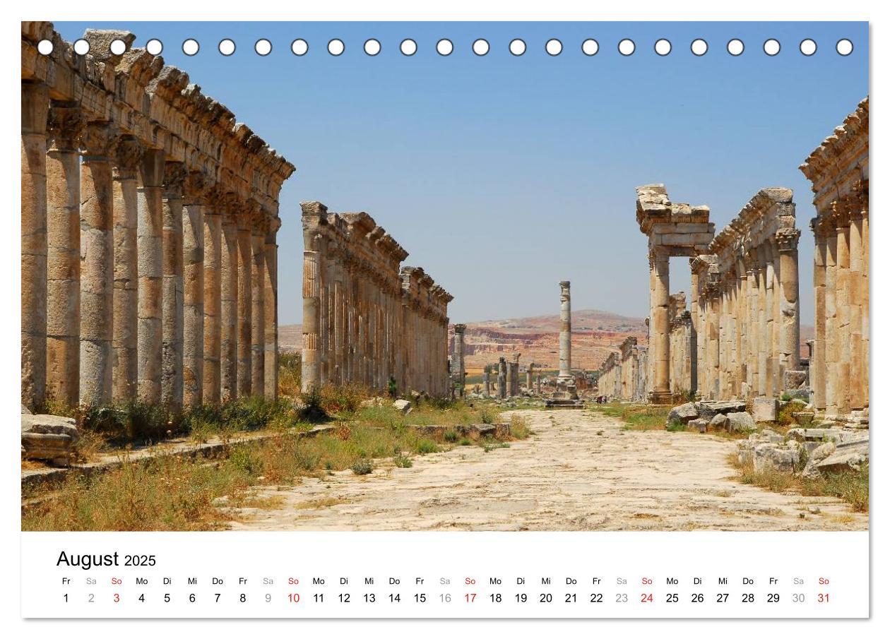 Bild: 9783435560431 | Syrien - verlorene Schätze (Tischkalender 2025 DIN A5 quer),...