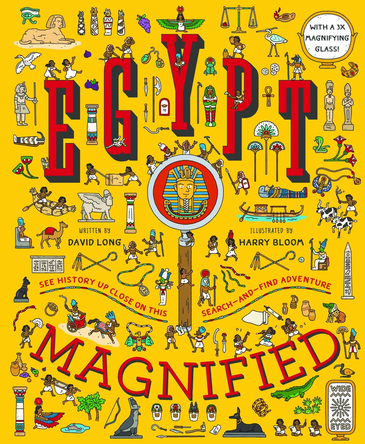 Cover: 9781786030962 | Egypt Magnified | With a 3x Magnifying Glass | David Long | Buch