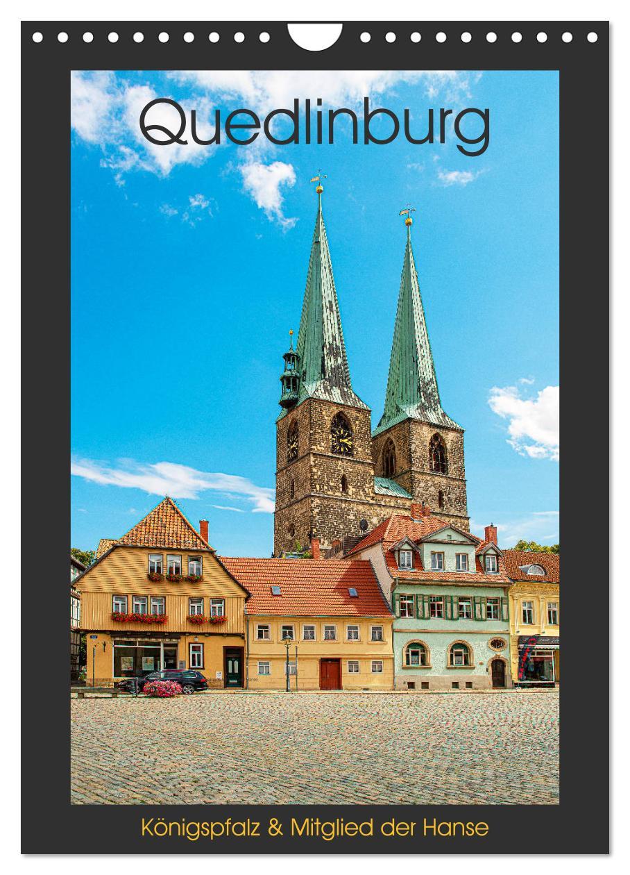 Cover: 9783435960903 | Quedlinburg - Königspfalz &amp; Mitglied der Hanse (Wandkalender 2025...