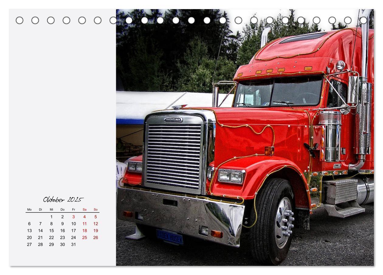 Bild: 9783435337262 | Langhauber. Coole Trucks in den USA (Tischkalender 2025 DIN A5...