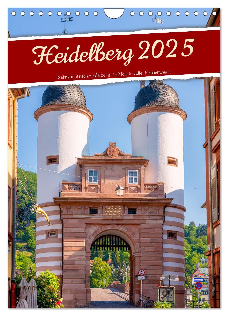 Cover: 9783383803635 | Heidelberg 2025 - Sehnsucht nach Heidelberg - 12 Monate voller...