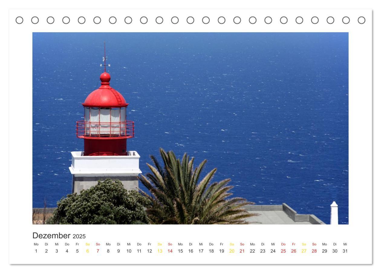 Bild: 9783435703913 | Madeira (Tischkalender 2025 DIN A5 quer), CALVENDO Monatskalender