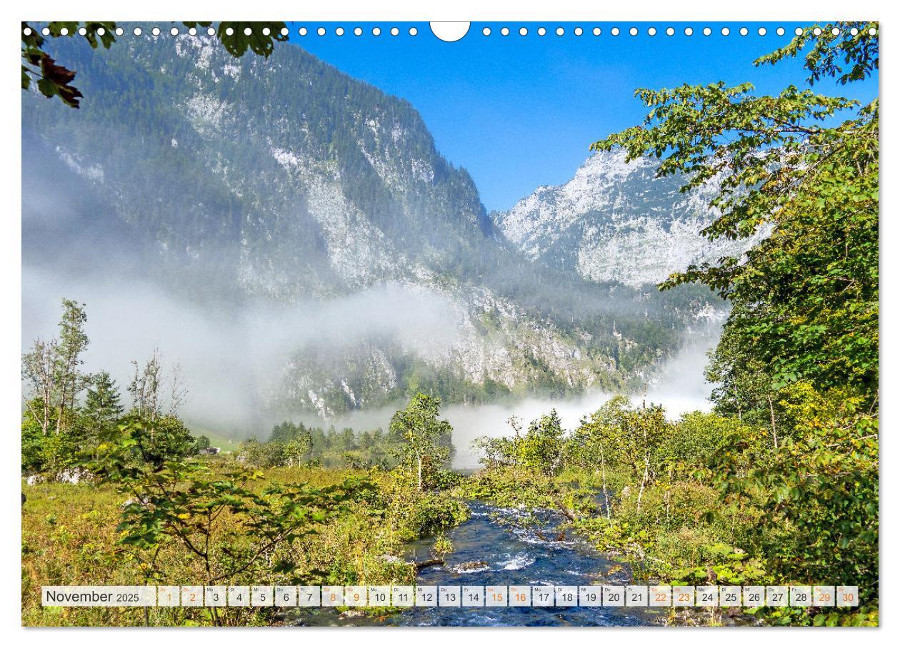 Bild: 9783383975035 | Berchtesgadener Land - Welt der Berge und Seen (Wandkalender 2025...