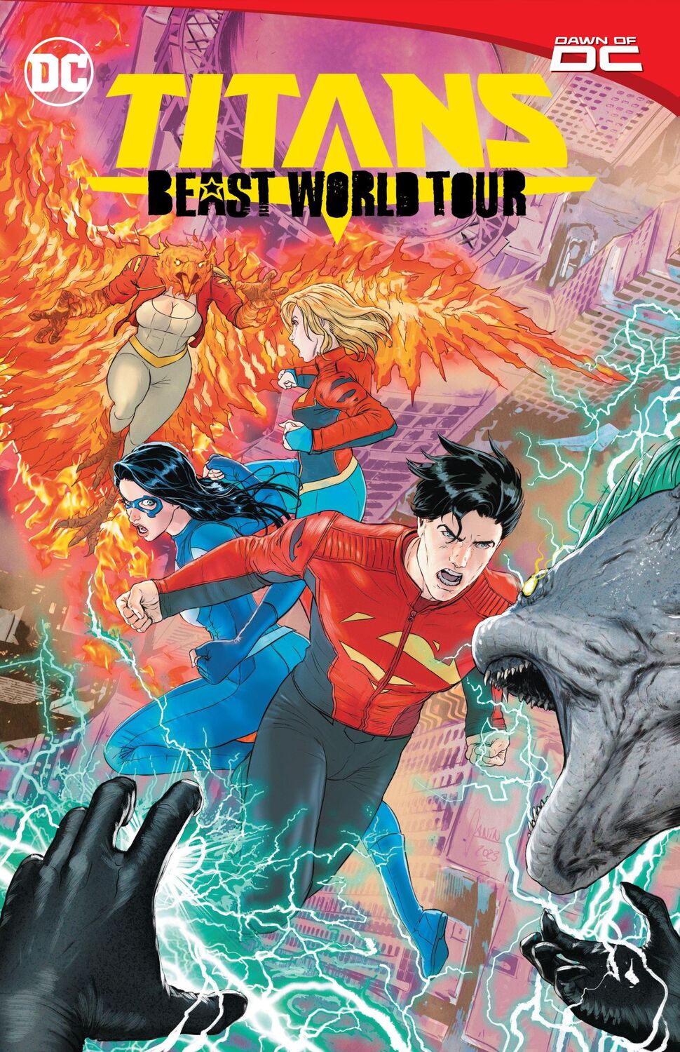 Cover: 9781779528131 | Titans: Beast World Tour | Joe Casey (u. a.) | Taschenbuch | Englisch