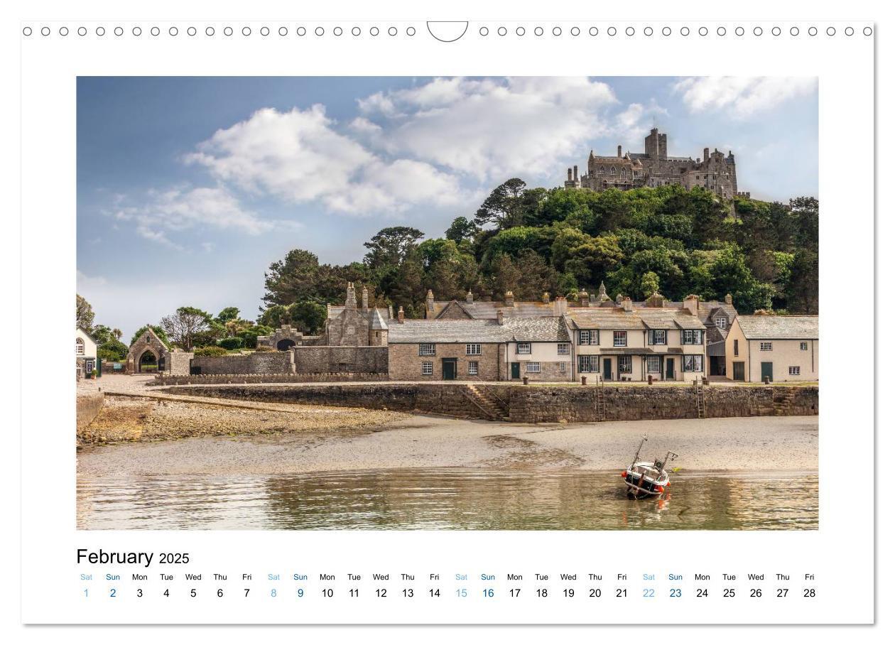 Bild: 9781325957392 | Cornwall - Between Land and Sea (Wall Calendar 2025 DIN A3...