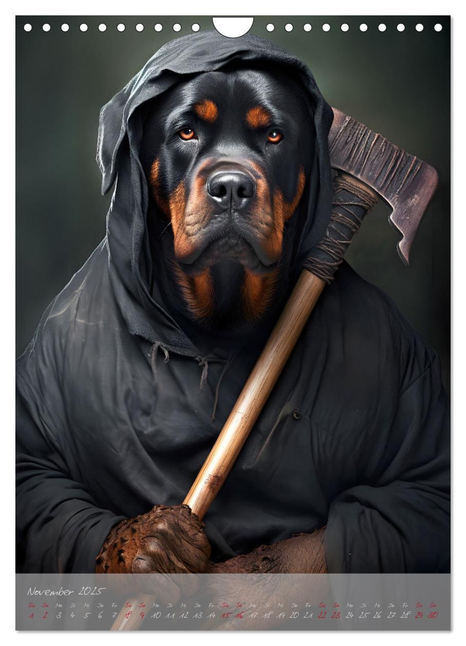 Bild: 9783435851836 | CHARAKTIERE Hunde mit Profil (Wandkalender 2025 DIN A4 hoch),...