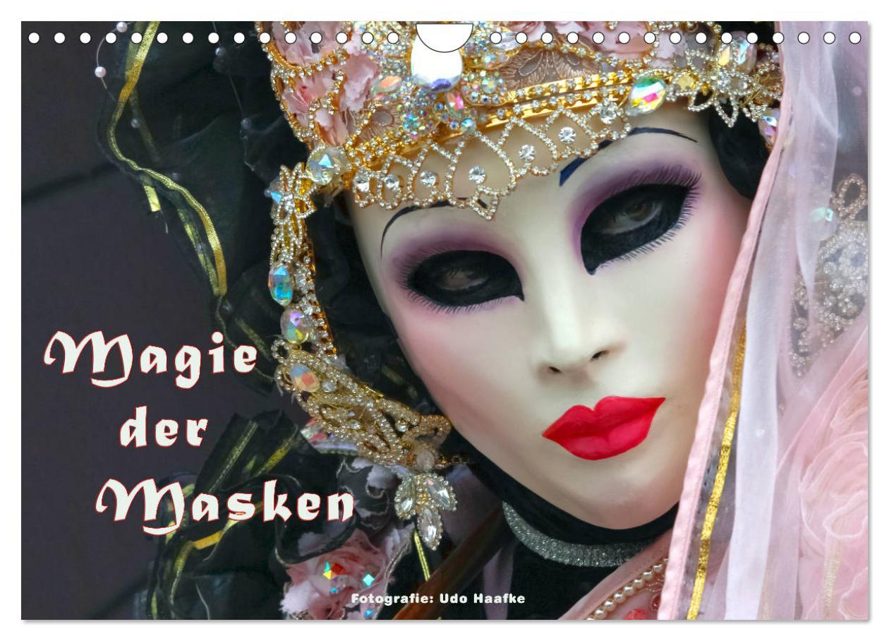 Cover: 9783435733316 | Magie der Masken (Wandkalender 2025 DIN A4 quer), CALVENDO...