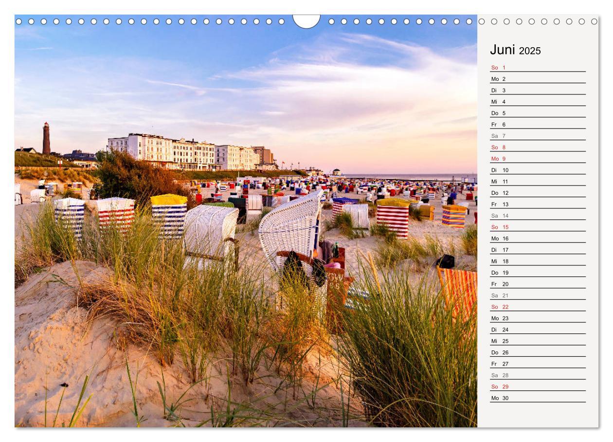 Bild: 9783435259274 | BORKUM Geburtstagskalender mit Planerfunktion (Wandkalender 2025...