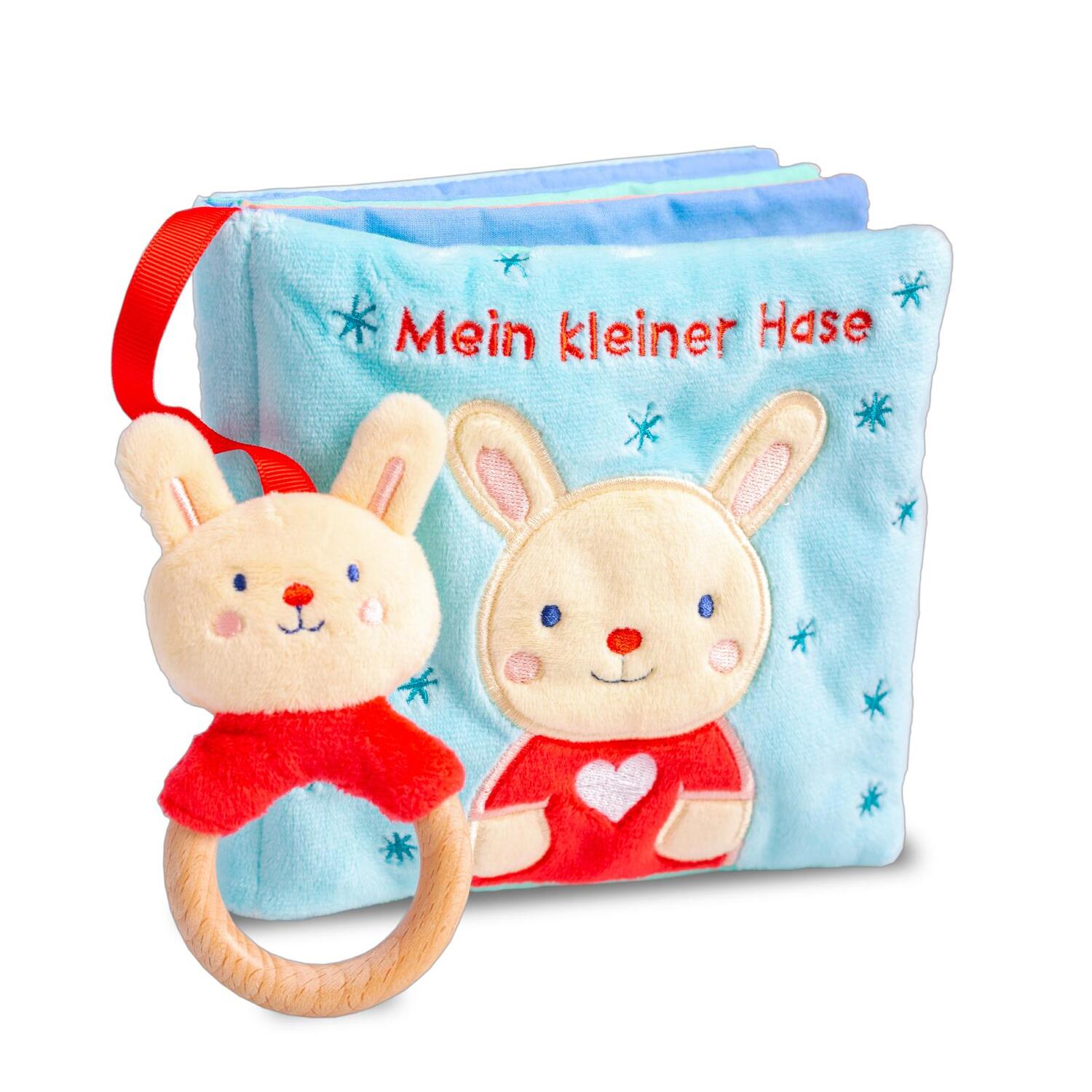 Cover: 9783401719801 | Mein liebstes Kuschelbuch mit echtem Holzbeißring. Mein kleiner Hase